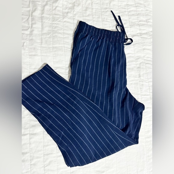 Navy Striped Pants - Picture 4 of 7